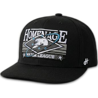 Svart platt snapback-keps Game Sport The Snap från Homenage