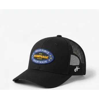 Svart truckerkeps Union Workwear The Trucker från Homenage