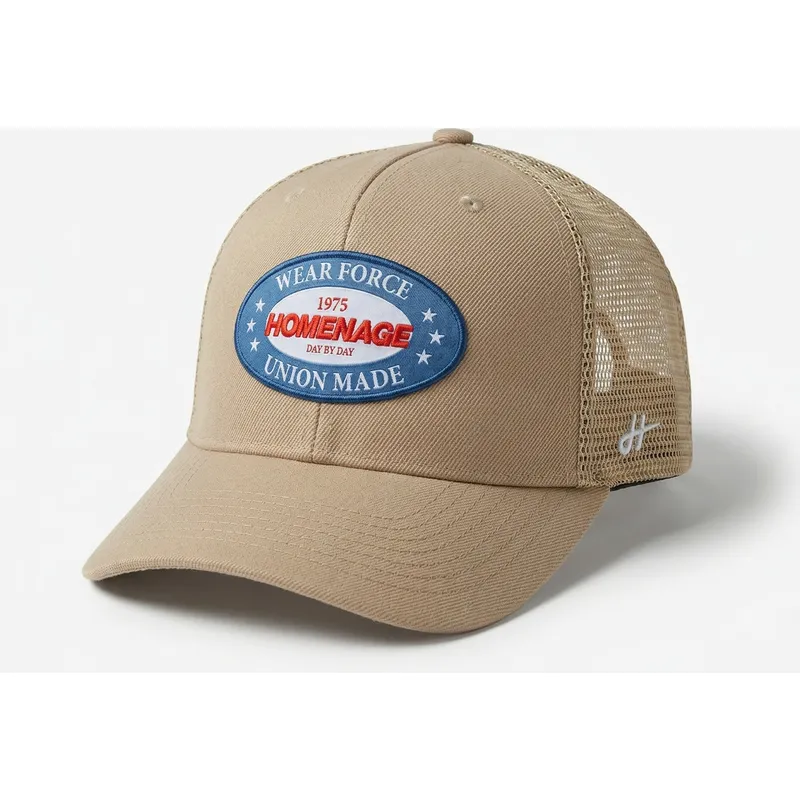 cappellino-trucker-beige-union-workwear-the-trucker-di-homenage