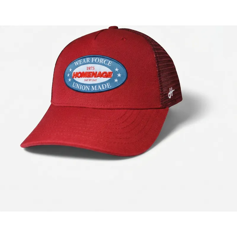 rote-trucker-kappe-union-workwear-the-trucker-von-homenage
