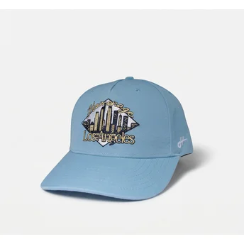 Casquette courbée bleue snapback LASKY Skylines The Retro Homenage