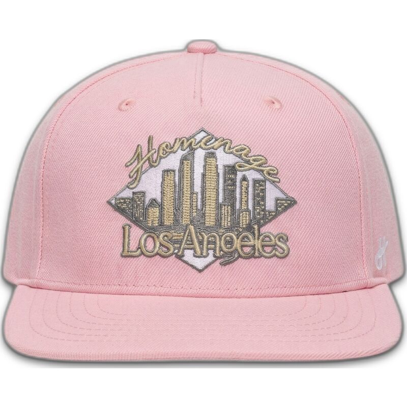 czapka-plaska-rozowa-snapback-lasky-skylines-the-retro-od-homenage
