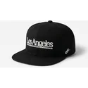 cappello-piatto-nero-snapback-los-angeles-skylines-the-snap-di-homenage