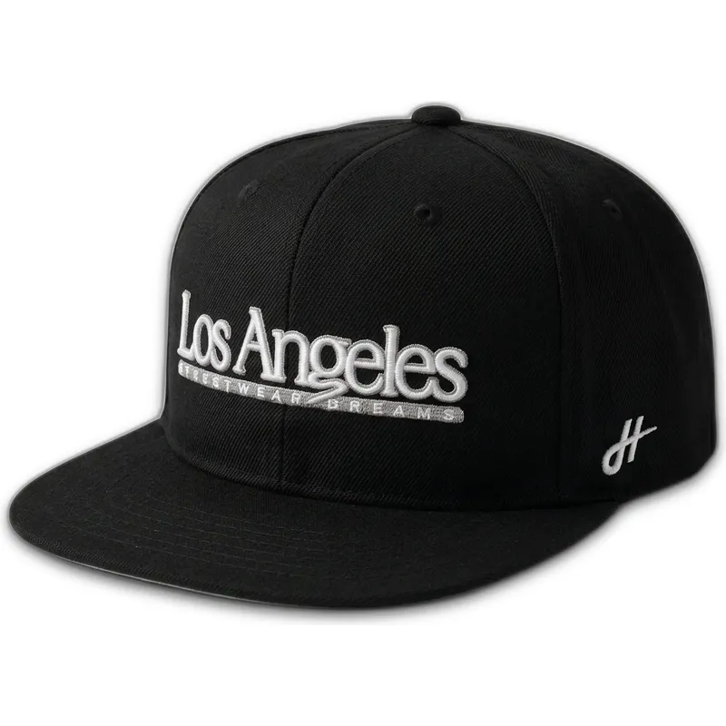 czapka-plaska-czarna-snapback-los-angeles-skylines-the-snap-od-homenage