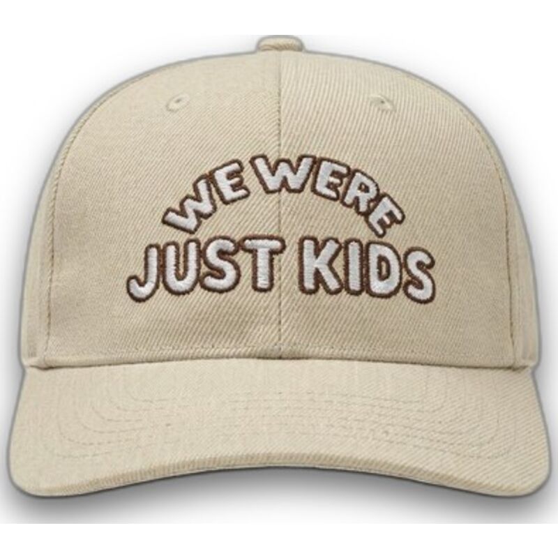 czapka-z-daszkiem-bezowa-snapback-just-kids-the-retro-od-homenage