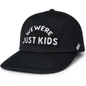 cappellino-curvo-nero-snapback-just-kids-the-retro-di-homenage