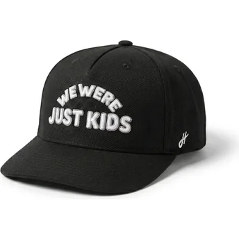 Casquette courbée noire snapback Just Kids Outline The Retro Homenage
