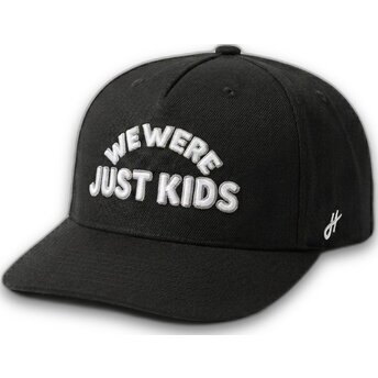 Czapka z daszkiem czarna snapback Just Kids Outline The Retro od Homenage