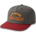 szara-i-czerwona-czapka-z-daszkiem-snapback-just-kids-the-retro-od-homenage