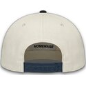 casquette-courbee-beige-et-bleue-marine-snapback-liberty-sport-the-retro-homenage