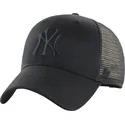 gorra-trucker-negra-con-logo-negro-de-new-york-yankees-mlb-mvp-branson-de-47-brand
