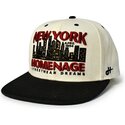 czapka-z-daszkiem-bezowo-czarna-snapback-nysky-skylines-the-snap-od-homenage
