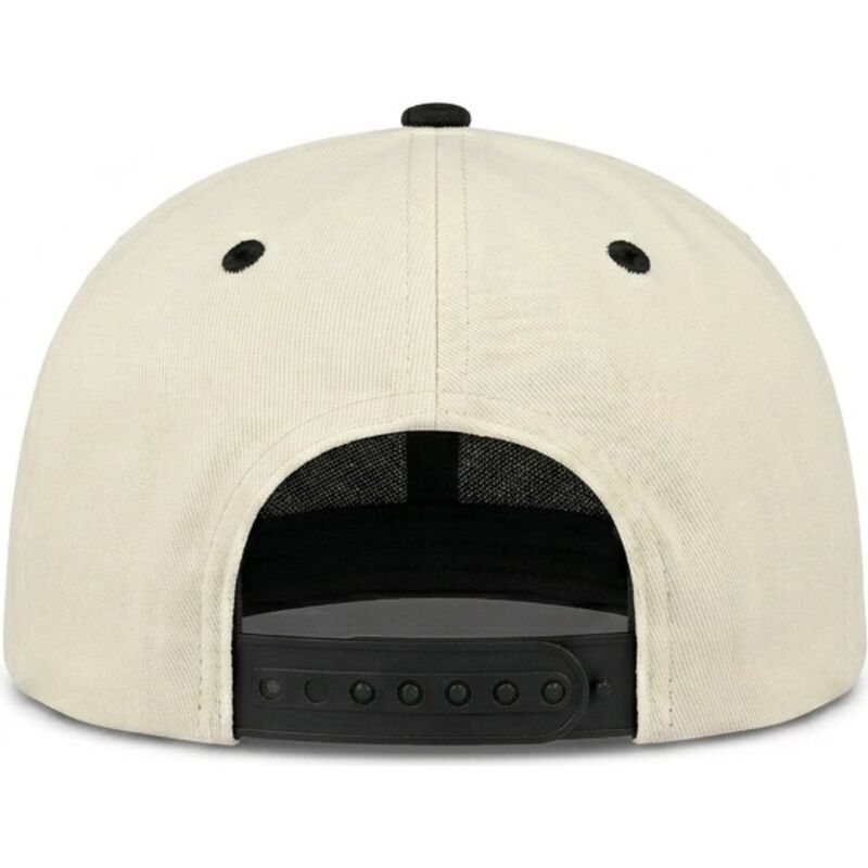 cappello-piatto-beige-e-nero-snapback-nysky-skylines-the-snap-di-homenage