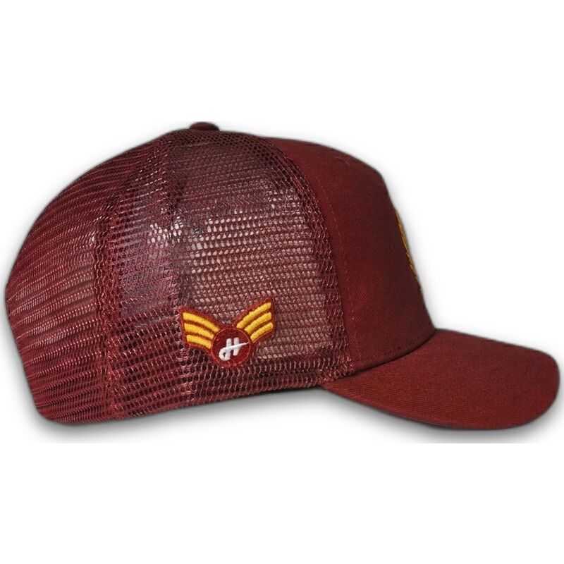 cappellino-trucker-rosso-jet-military-surplus-the-trucker-di-homenage
