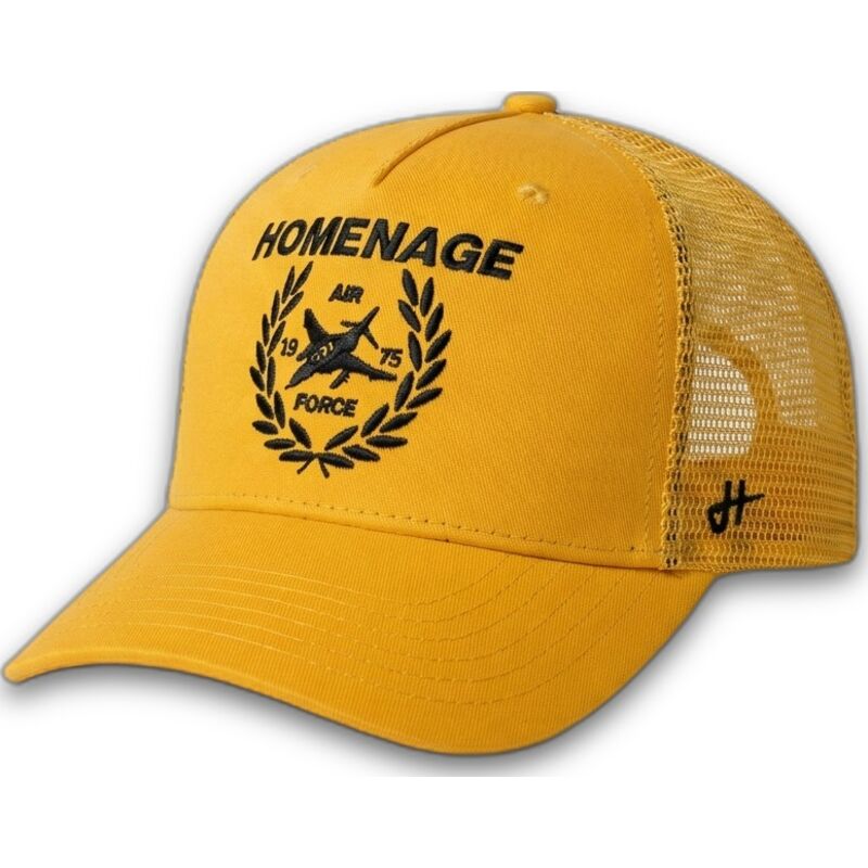 cappellino-trucker-giallo-jet-military-surplus-the-trucker-di-homenage