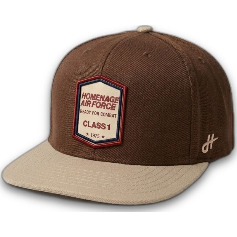 cappello-piatto-marrone-scuro-snapback-squadron-military-surplus-the-retro-di-homenage