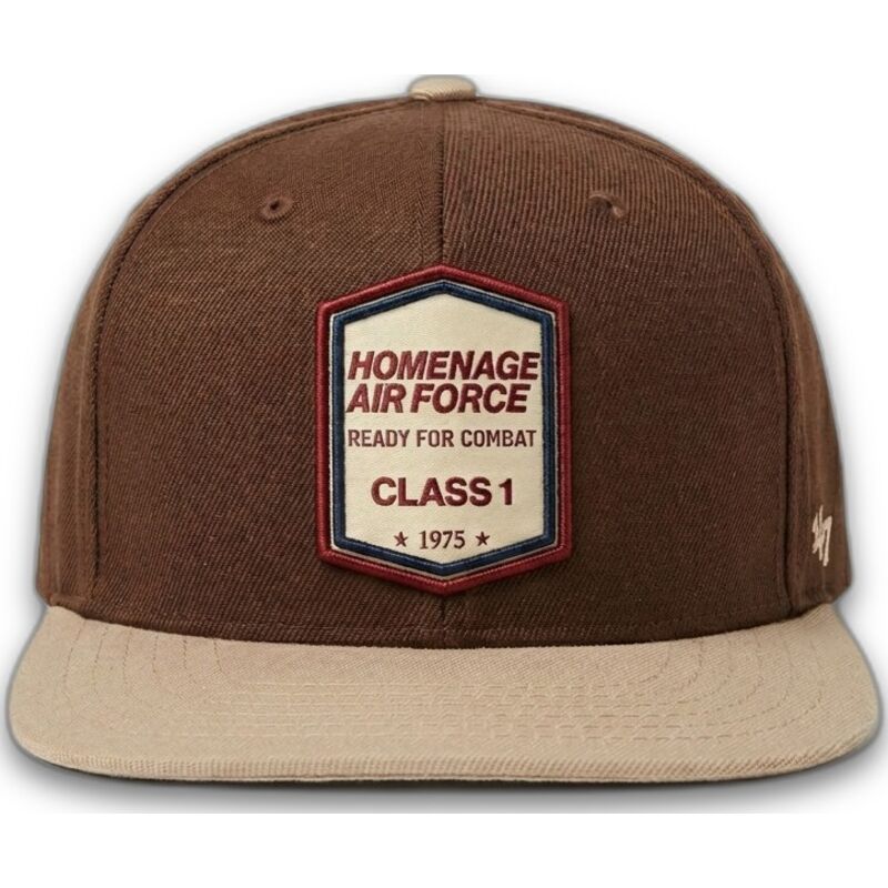 cappello-piatto-marrone-scuro-snapback-squadron-military-surplus-the-retro-di-homenage