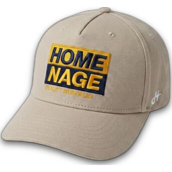 Cappellino curvo beige snapback Decker Workwear The Retro di Homenage