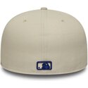 beige-angepasste-flatcap-mit-marineblauem-logo-59fifty-city-icon-der-new-york-yankees-von-new-era