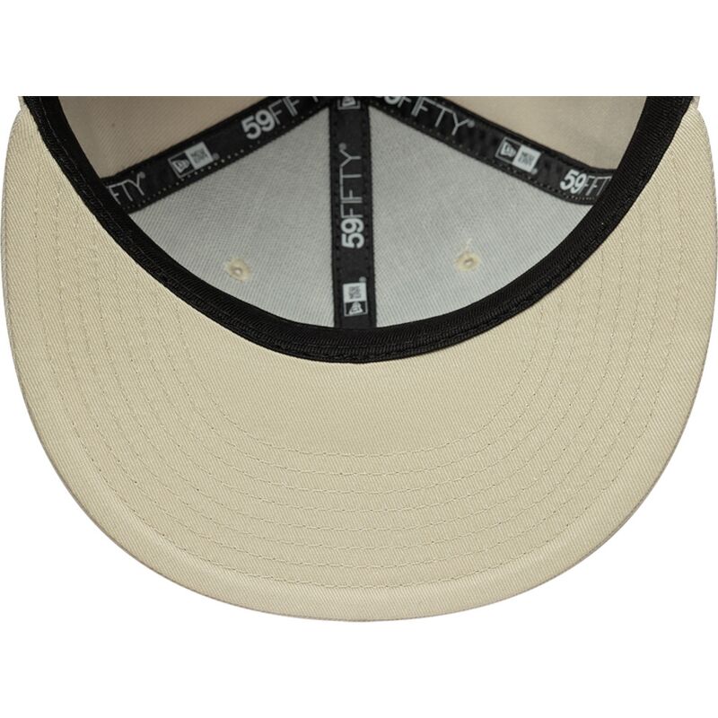 beige-angepasste-flatcap-mit-marineblauem-logo-59fifty-city-icon-der-new-york-yankees-von-new-era