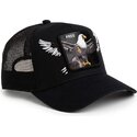 cappellino-trucker-nero-aquila-wings-free-the-farm-di-goorin-bros