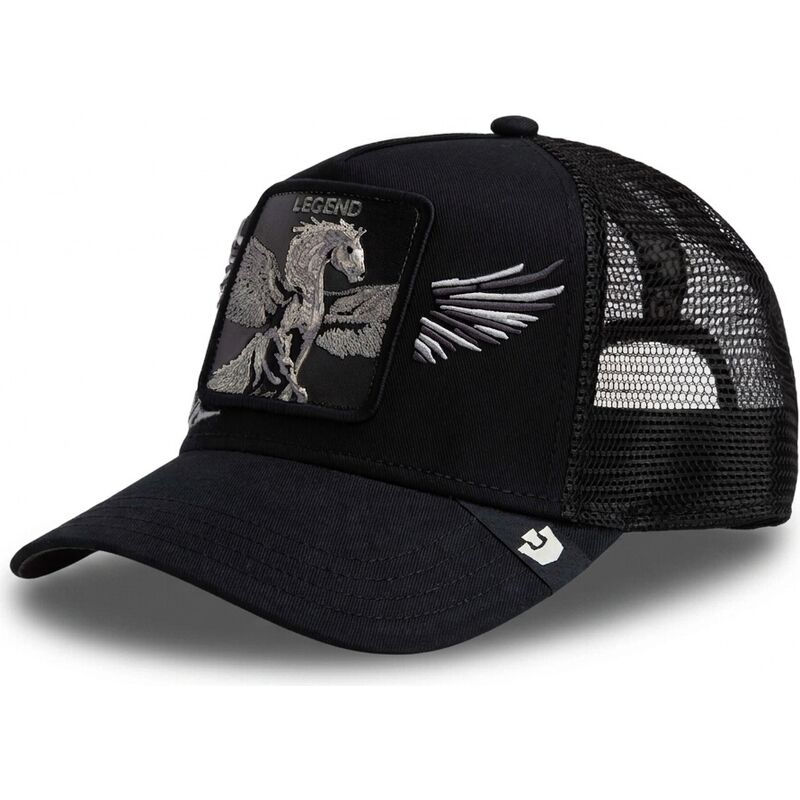 cappellino-trucker-nero-pegaso-wings-legend-the-farm-di-goorin-bros