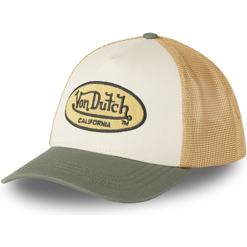 cappellino-trucker-marrone-e-verde-terry12-di-von-dutch