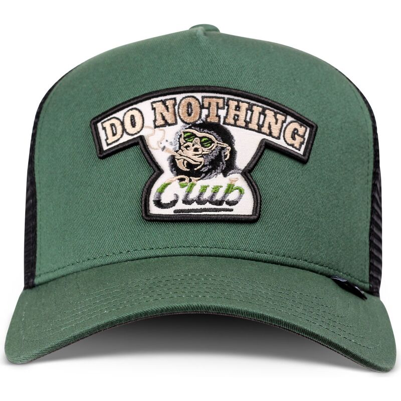 cappellino-trucker-verde-e-nero-hft-do-nothing-club-gorilla-di-djinns