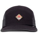 casquette-plate-noire-ajustable-soft-waffle-mountain-djinns