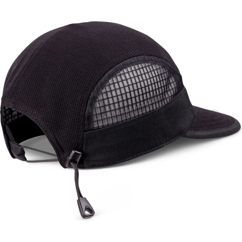 casquette-plate-noire-ajustable-soft-waffle-mountain-djinns