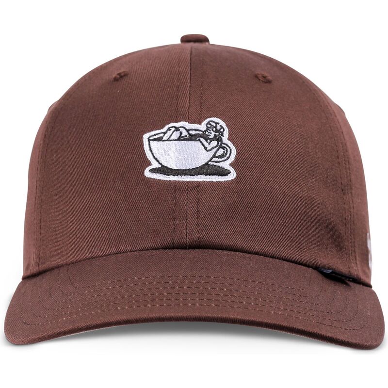 braune-verstellbare-curved-cap-guy-in-a-cup-von-djinns