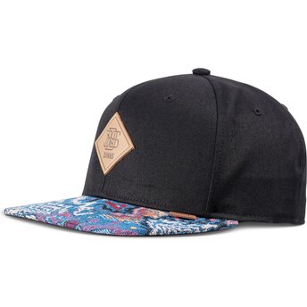 Cappello piatto multicolore snapback Colourexplo Rev di Djinns