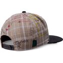 cappello-piatto-grigio-e-nero-snapback-crinklecheck-di-djinns