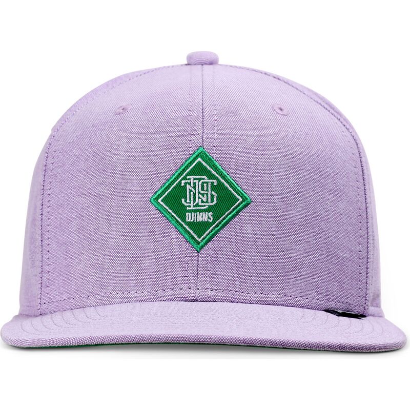 cappello-piatto-viola-snapback-con-logo-verde-oxfordcontra-di-djinns