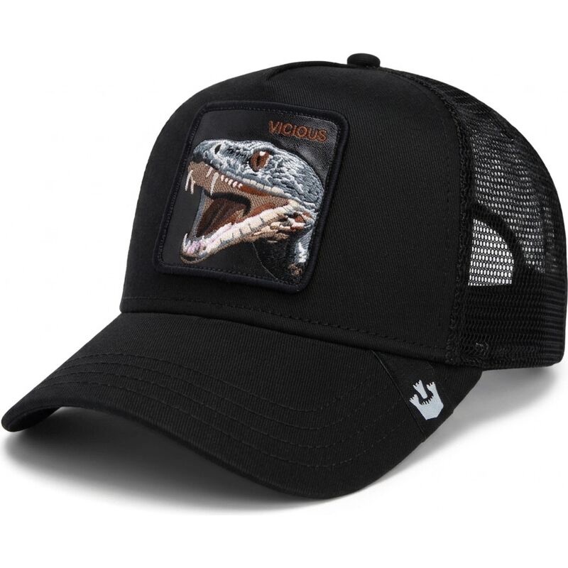 cappellino-trucker-nero-serpente-the-vicious-snake-core-combo-the-farm-di-goorin-bros