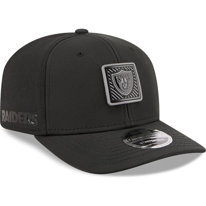 cappelli-curva-nero-snapback-9seventy-stretch-snap-training-pack-2026-dei-las-vegas-raiders-nfl-di-new-era