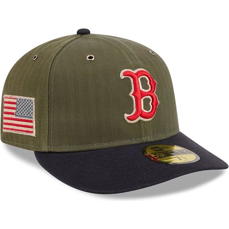 gorra-curva-verde-ajustada-59fifty-pre-curved-american-herringbone-de-boston-red-sox-mlb-de-new-era
