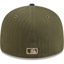 grune-gebogene-verstellbare-59fifty-pre-curved-american-herringbone-kappe-der-los-angeles-dodgers-mlb-von-new-era