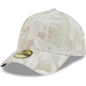 cappellino-curvo-beige-regolabile-59forty-a-frame-leafy-palm-di-new-era