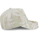 beige-gebogene-verstellbare-59forty-a-frame-leafy-palm-kappe-von-new-era
