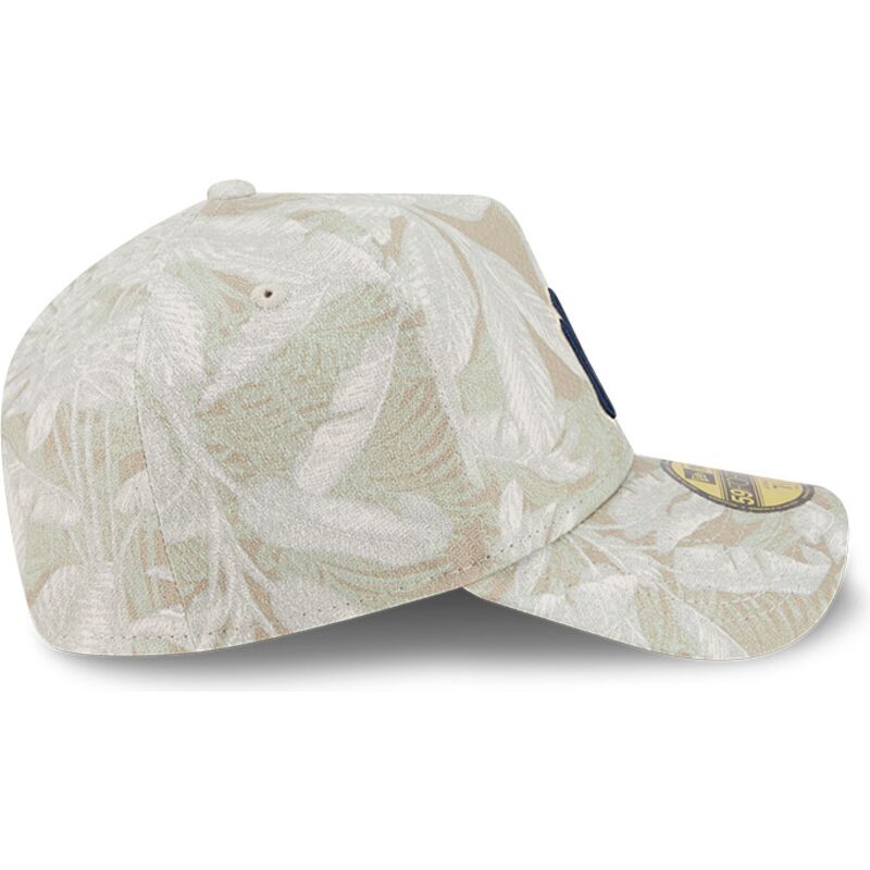 casquette-courbee-beige-ajustee-59forty-a-frame-leafy-palm-new-york-yankees-mlb-new-era