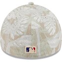 gorra-curva-beige-ajustada-59forty-a-frame-leafy-palm-de-los-angeles-dodgers-mlb-de-new-era
