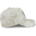 gorra-curva-beige-ajustada-59forty-a-frame-leafy-palm-de-los-angeles-dodgers-mlb-de-new-era