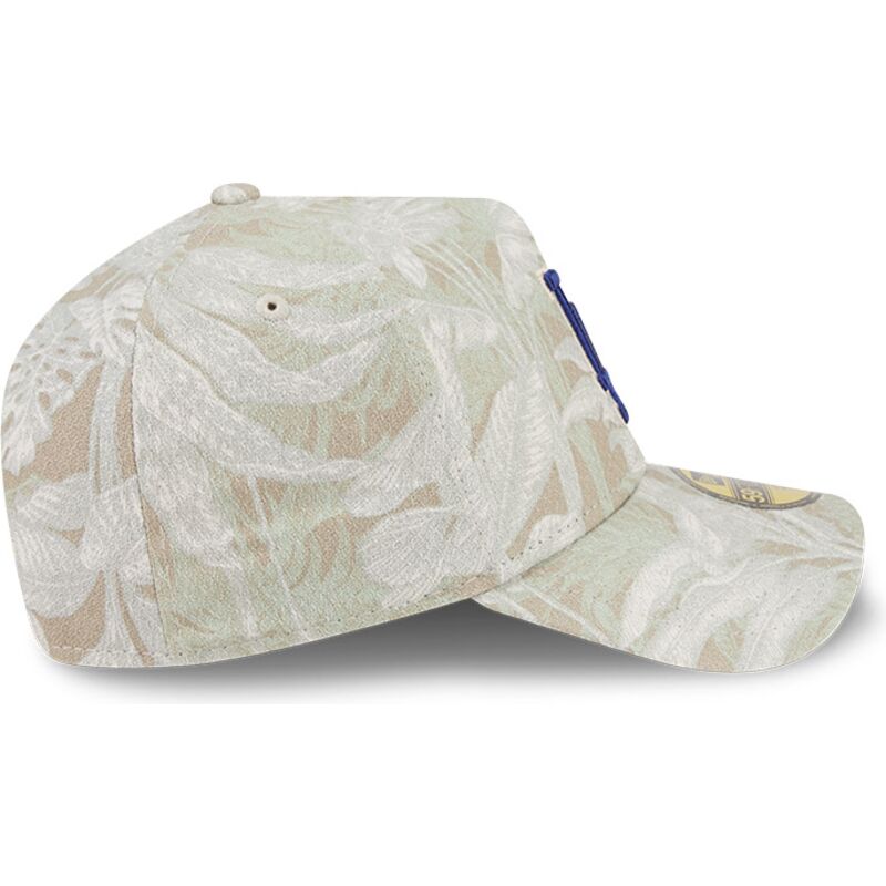 cappellino-curvo-beige-regolabile-59forty-a-frame-leafy-palm-dei-los-angeles-dodgers-mlb-di-new-era