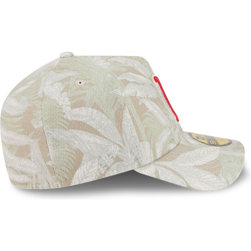 gorra-curva-beige-ajustada-59forty-a-frame-leafy-palm-de-boston-red-sox-mlb-de-new-era