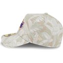 cappellino-curvo-beige-regolabile-59forty-a-frame-leafy-palm-dei-los-angeles-lakers-nba-di-new-era