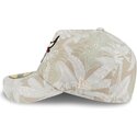 casquette-courbee-beige-ajustee-59forty-a-frame-leafy-palm-chicago-bulls-nba-new-era