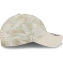 casquette-courbee-beige-ajustable-9twenty-leafy-palm-los-angeles-dodgers-mlb-new-era