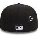 casquette-plate-noire-ajustee-59fifty-heart-icon-chicago-white-sox-mlb-new-era