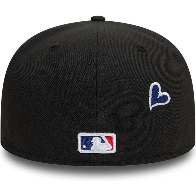 schwarze-anliegende-59fifty-flatcap-heart-icon-der-los-angeles-dodgers-mlb-von-new-era
